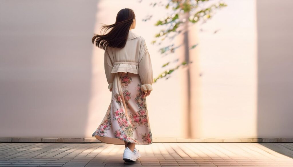 骨格ロマンティックに似合う服装