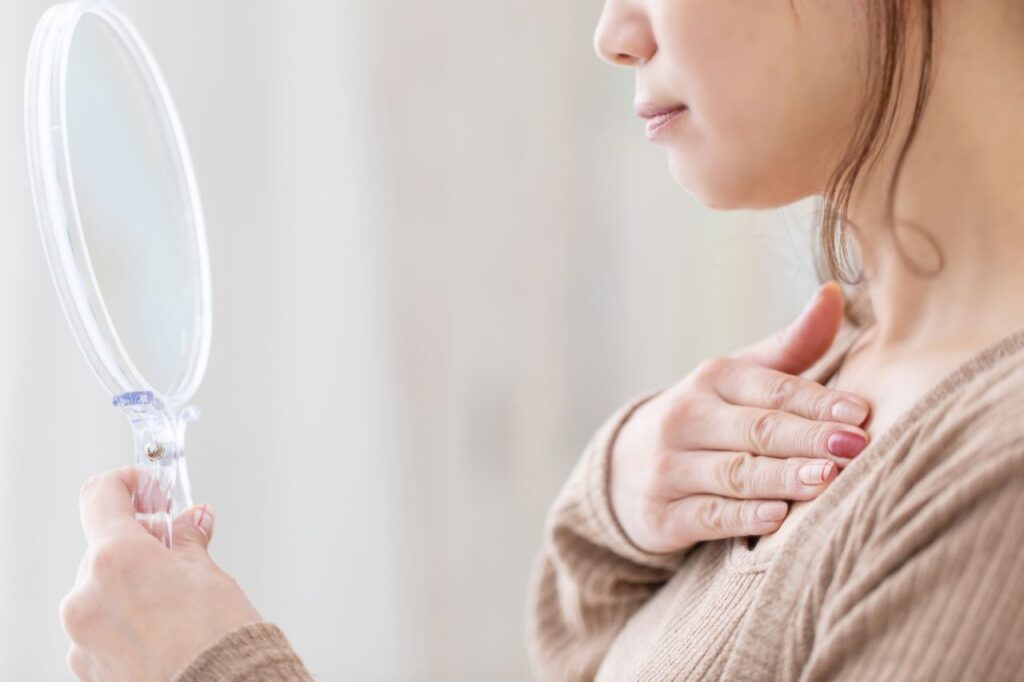 膝以外の違いがでやすいパーツ