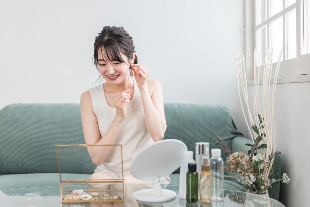 顔タイプ「アクティブキュート」に似合うアクセサリー