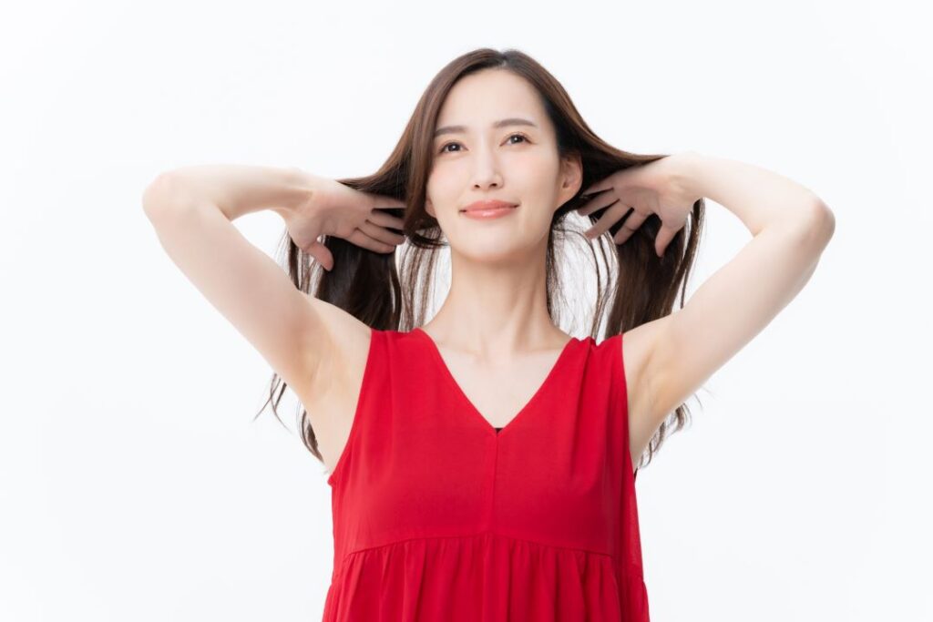 顔タイプ「ソフトエレガント」に似合う髪型