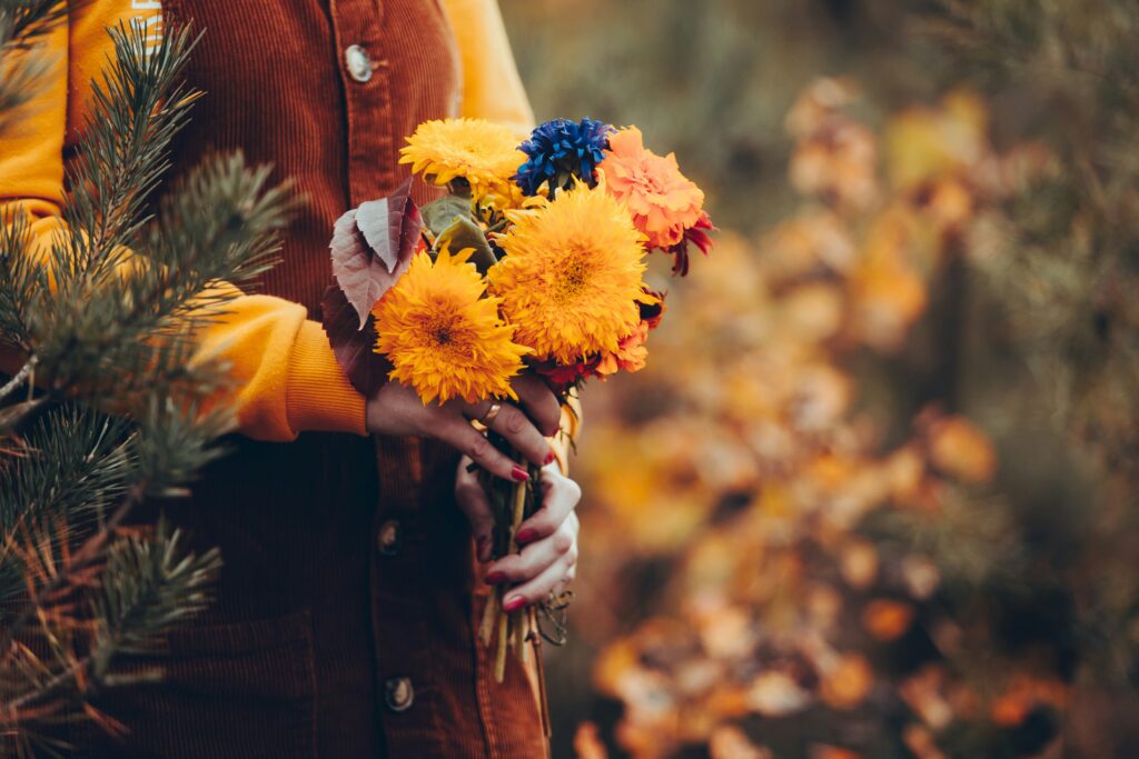 イエベ秋におすすめのメイク・ファッション